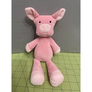 Mary Meyer Pink Pig 11” Plush Beanie Stuffed Farm Animal Soft Toy